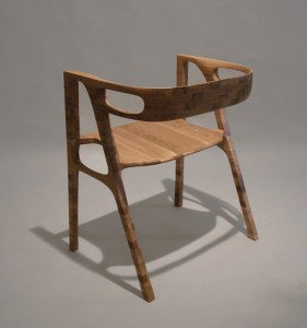 handmade oak chair