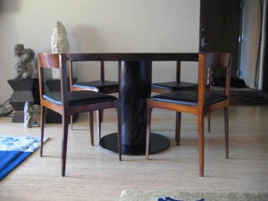 table for Ulrich chairs