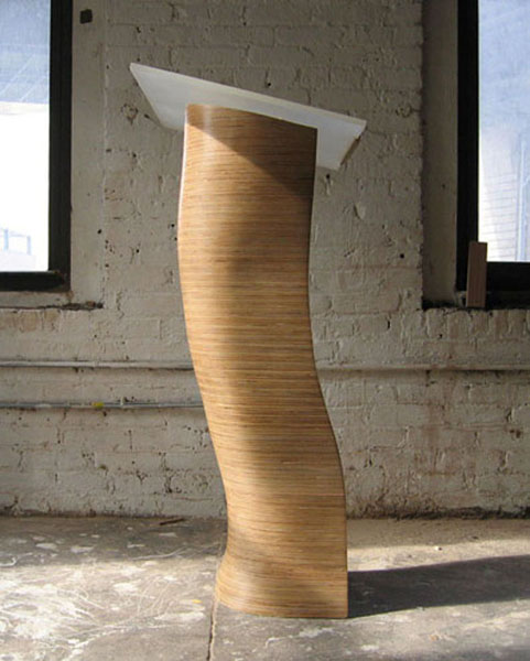 plywood podium