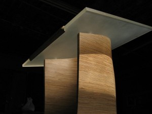 plywood podium