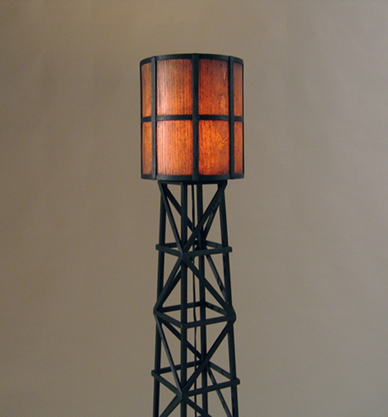 water tower lamp